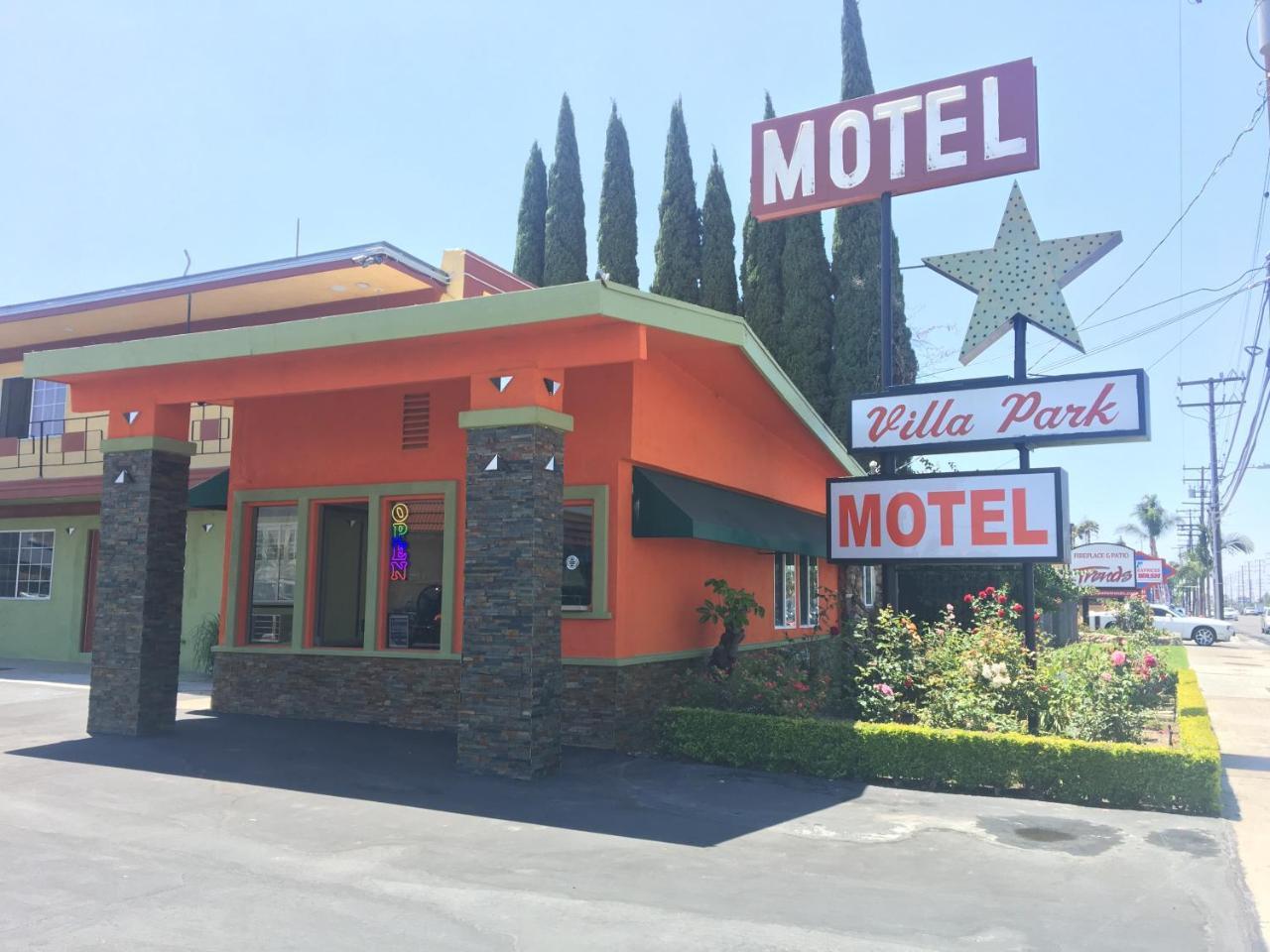 Villa Park Motel Orange Luaran gambar